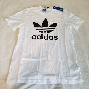 NWT White Adidas t-shirt